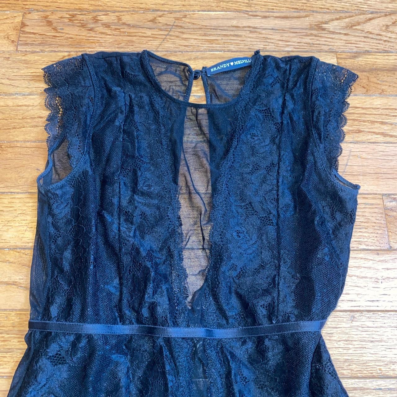 Black Sexy Lingerie Bodysuit with snap closure By... Depop