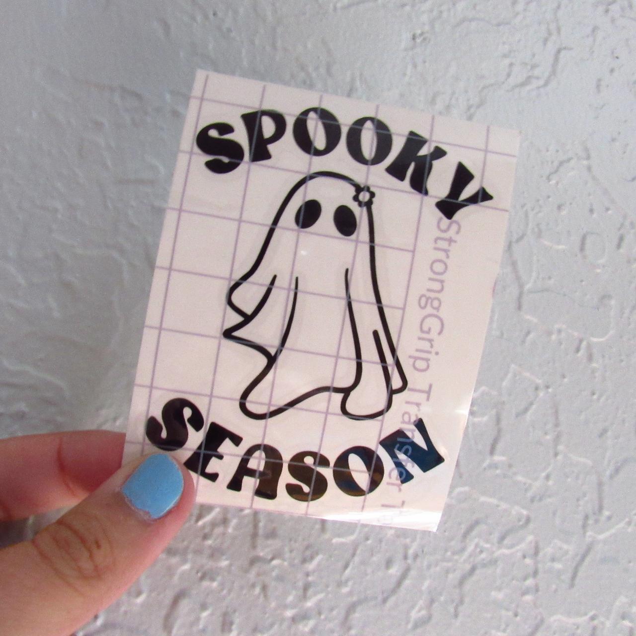 Spooky Season Ghost Decal Hello! Welcome to my shop... - Depop