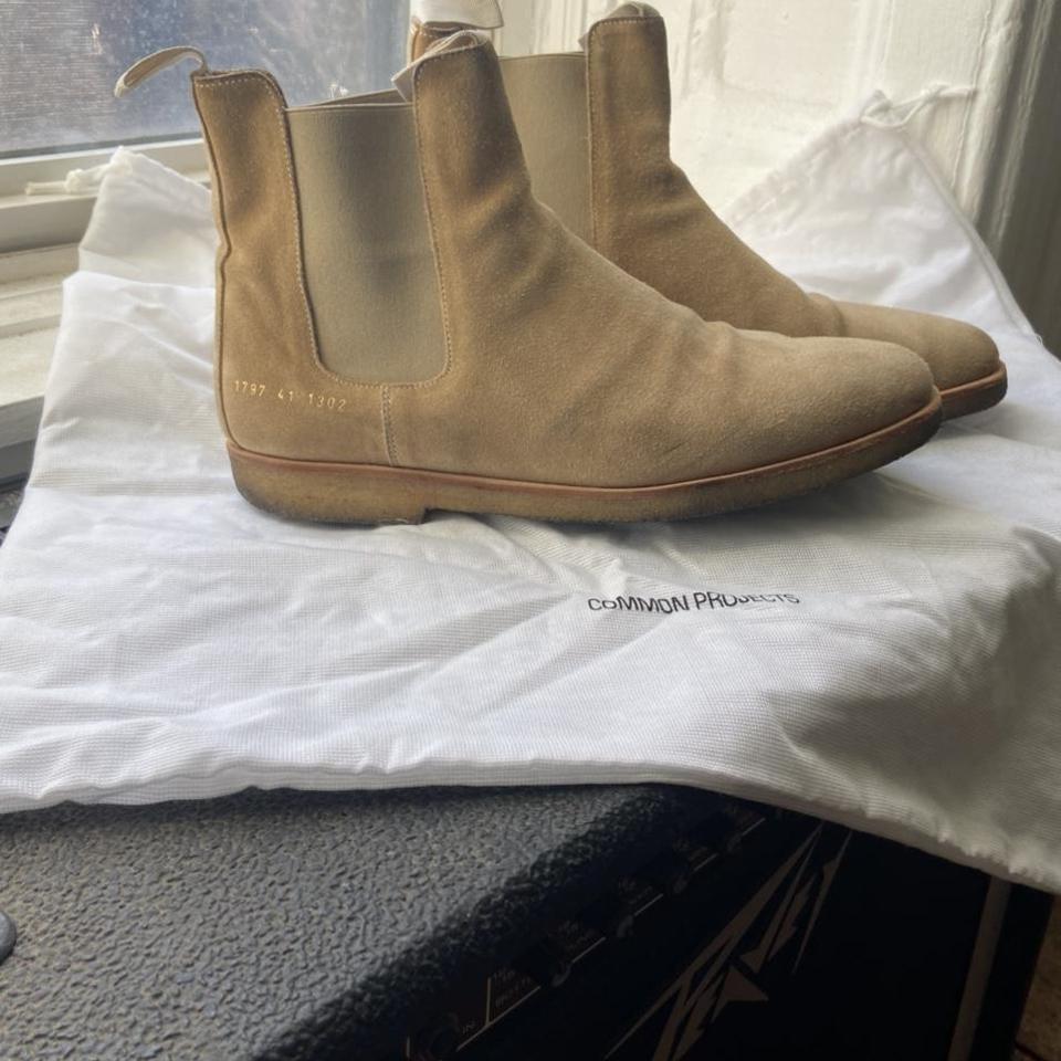 Common projects chelsea boots amber best sale