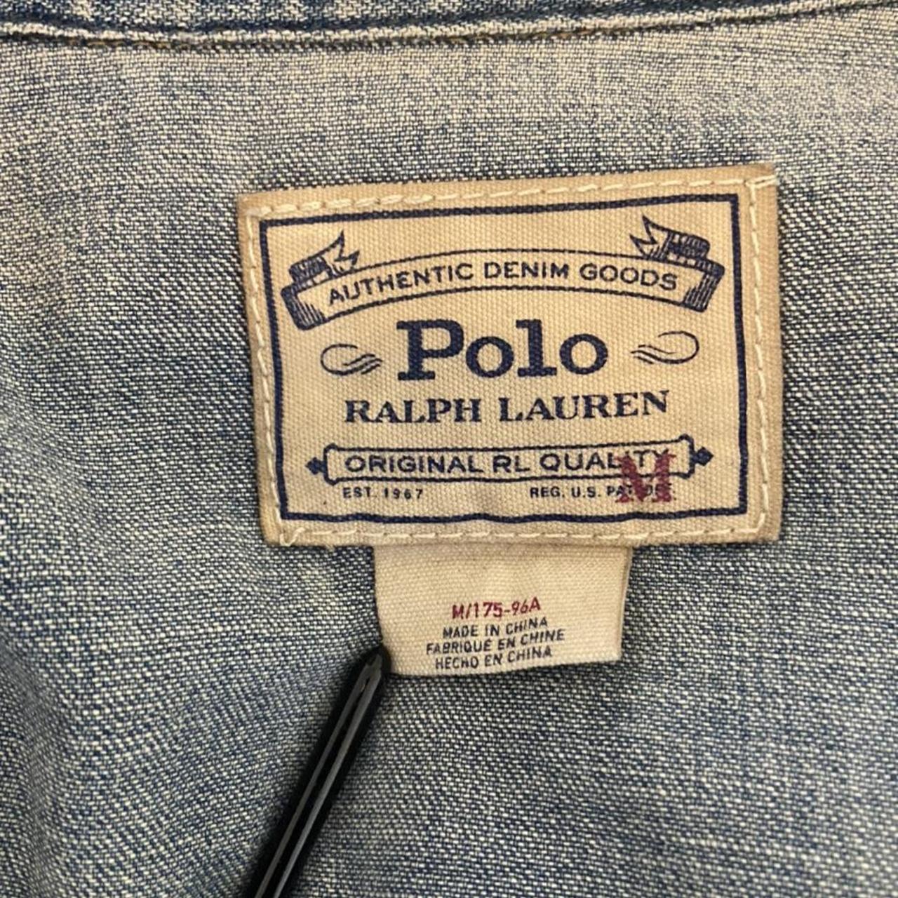 Polo Ralph Lauren Denim Western... - Depop