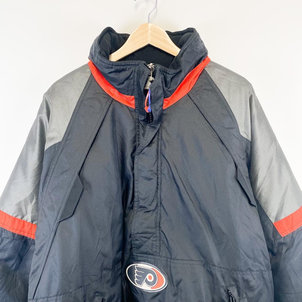 vintage 90s philadelphia flyers starter puffer... - Depop