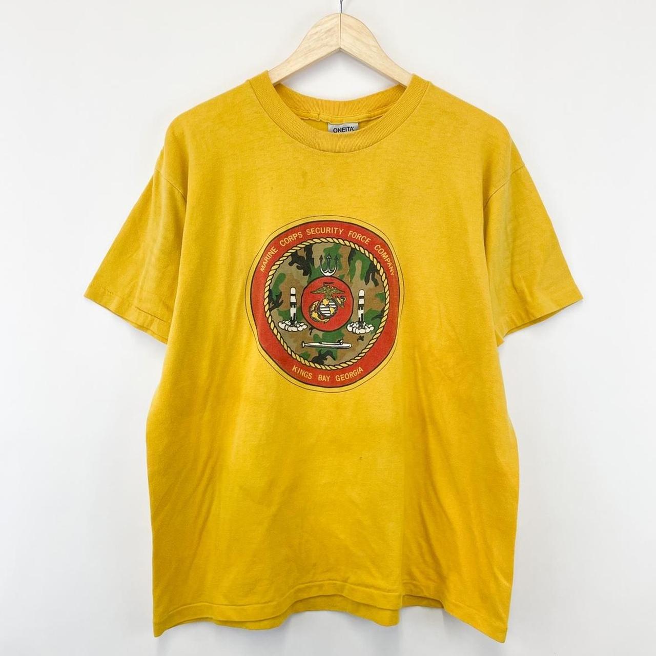 Men's Yellow T-shirt | Depop