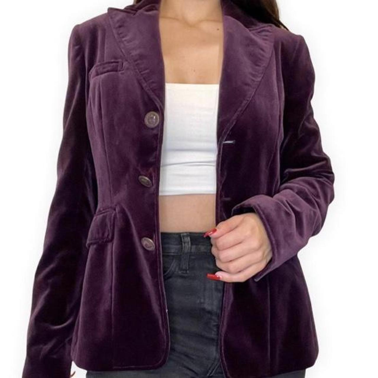 Banana republic deals velvet blazer