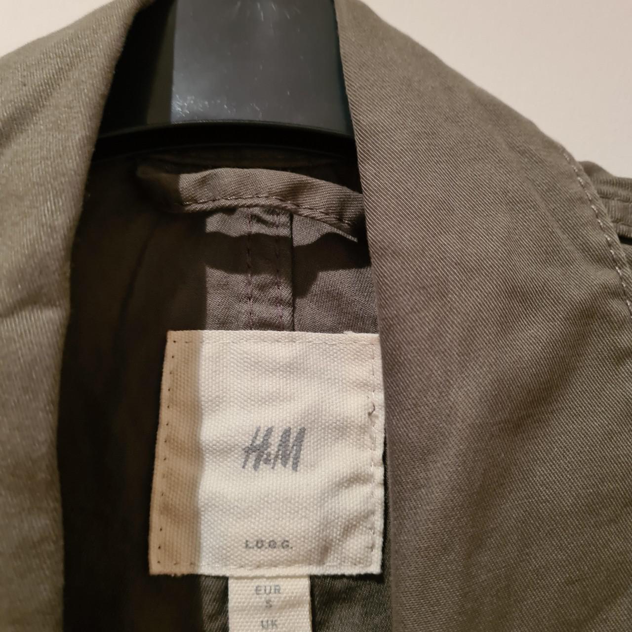 h&m olive jacket