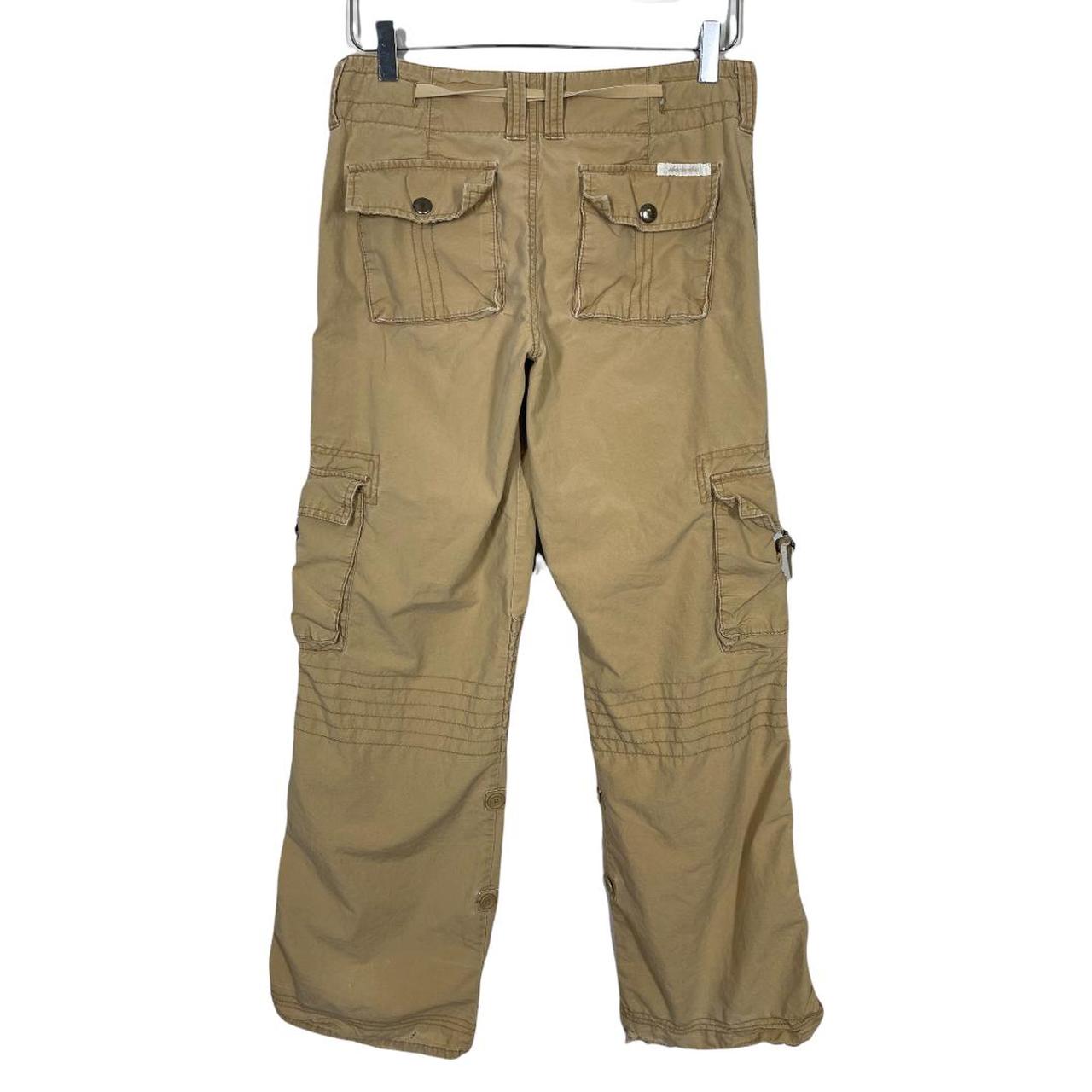 Vintage Y2K Abercrombie cargo pants. Low rise. Baggy... - Depop