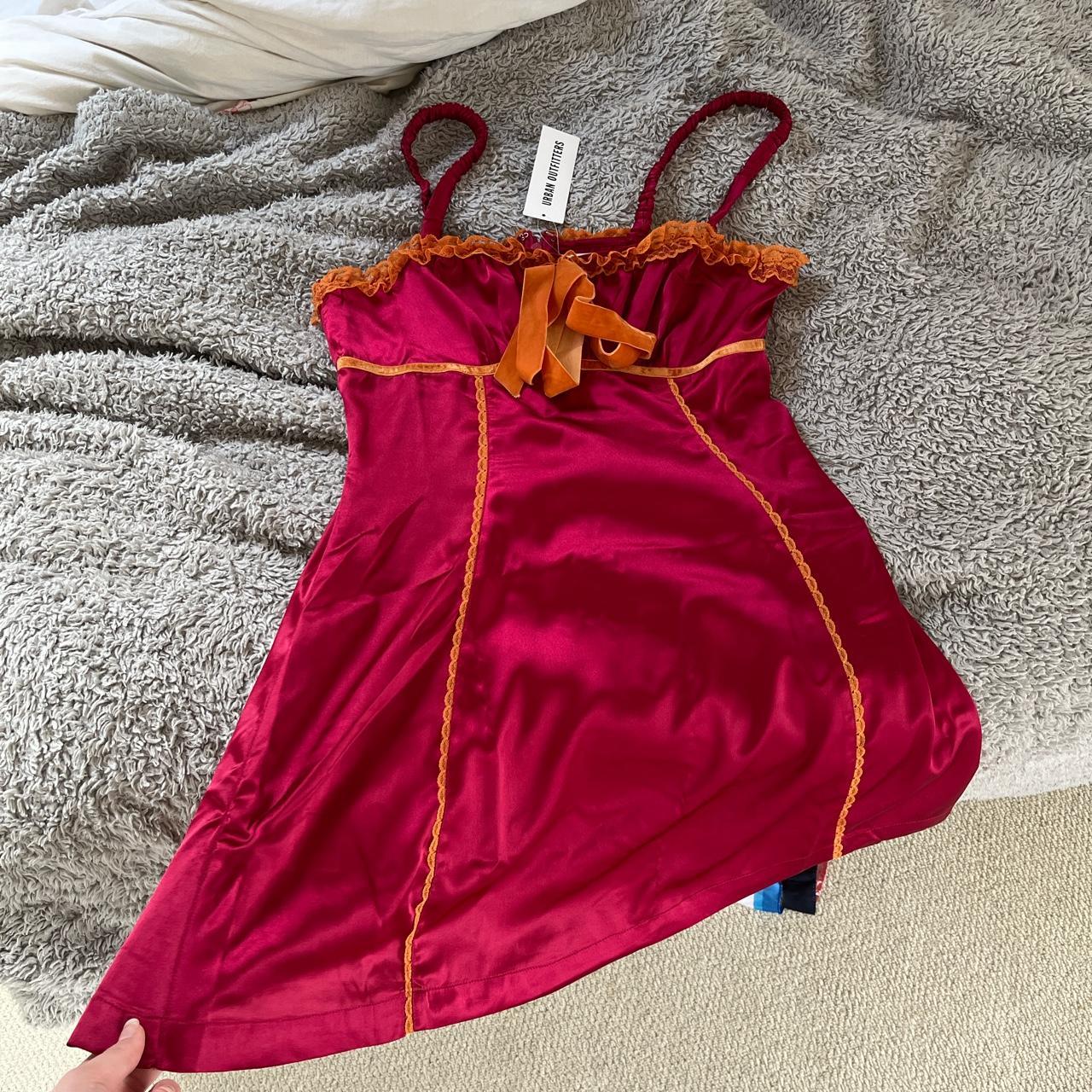 Sapphire Slip Mini Dress. Size small. Too short for... - Depop