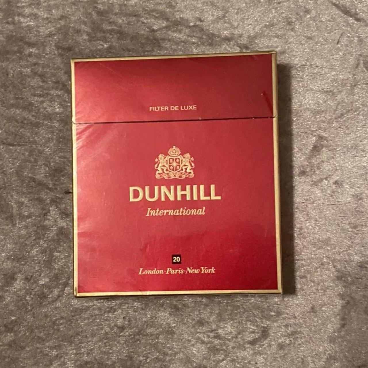 Dunhill Men's Burgundy and Black Wallet-purses | Depop