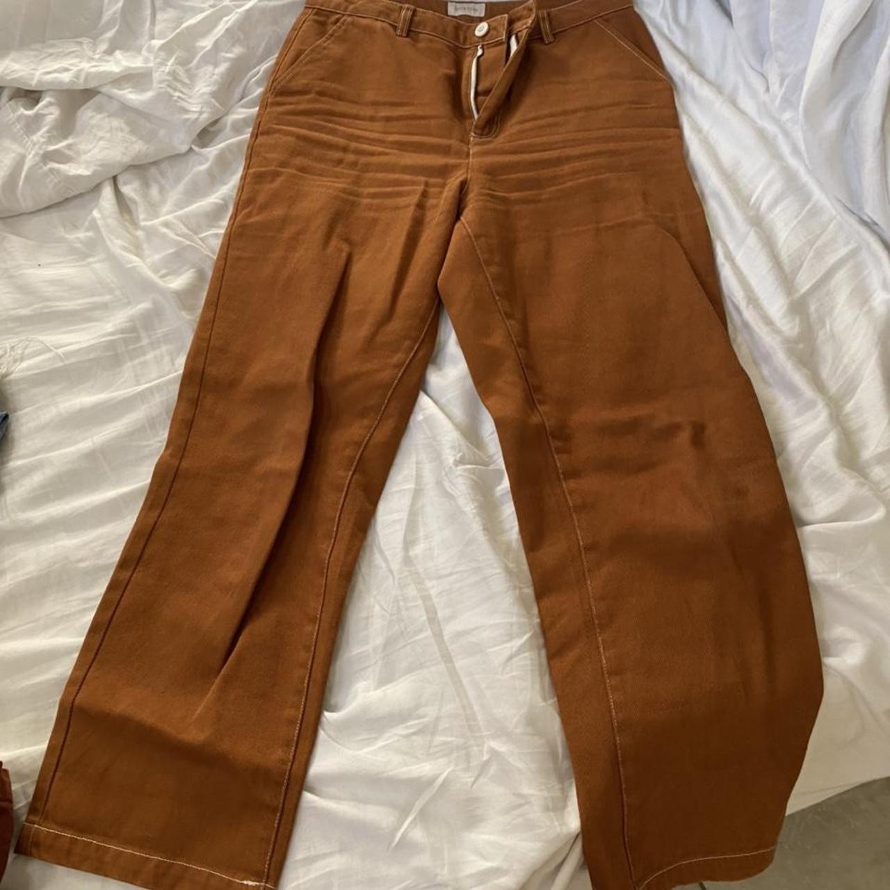 Nice women’s Brixton pants. Only worn once. Size:... - Depop