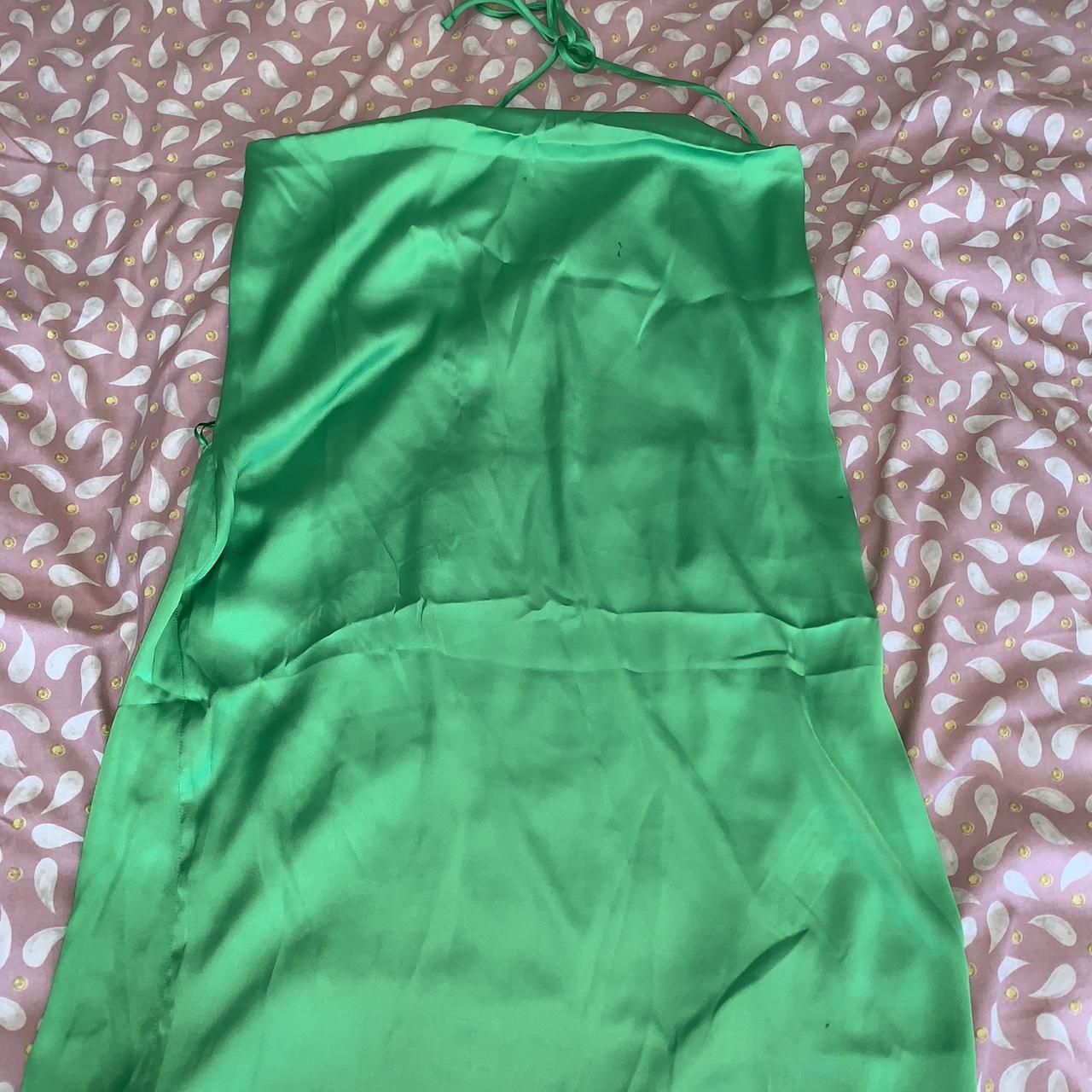 pull-bear-women-s-green-dress-depop