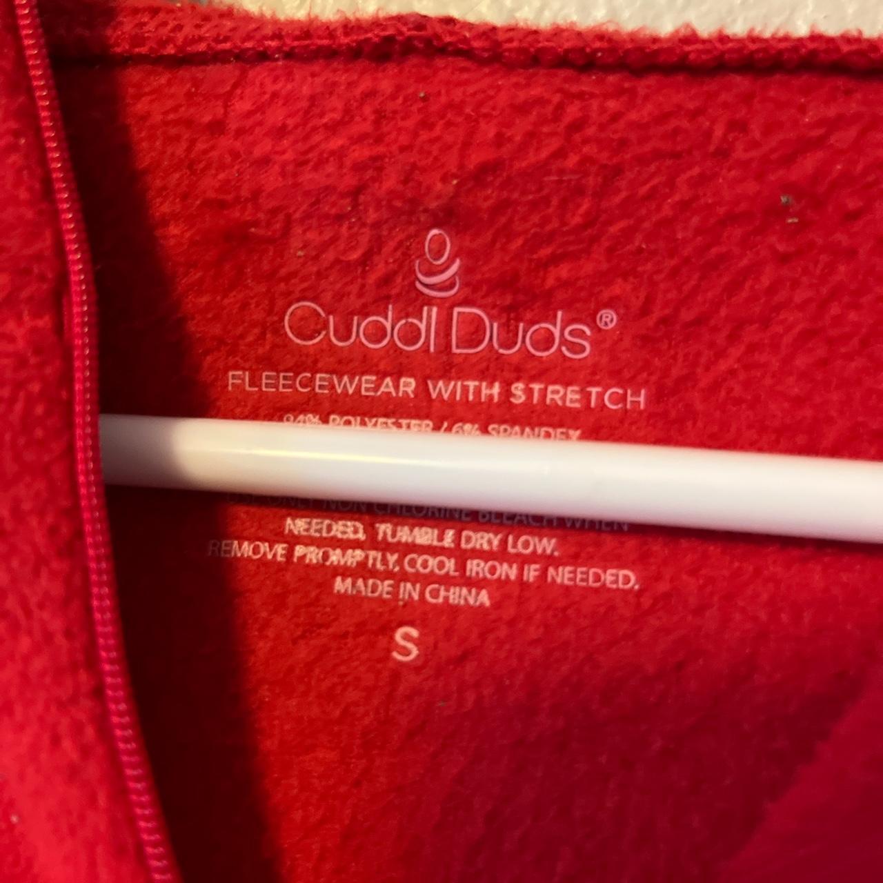Cuddl Duds Women's Red Hoodie (2)