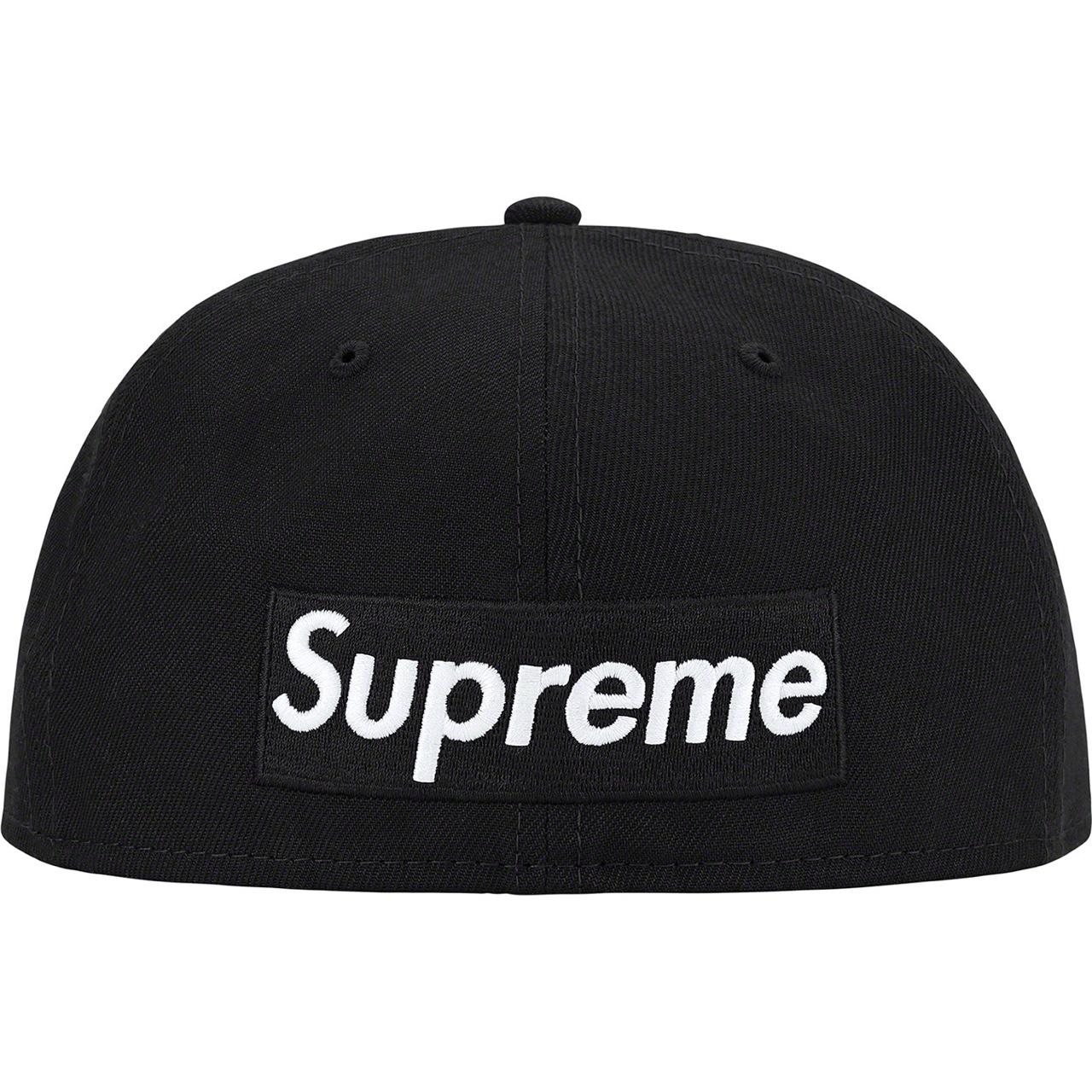 Supreme Reverse Box Logo New Era® 7 1/4 Poly New... - Depop