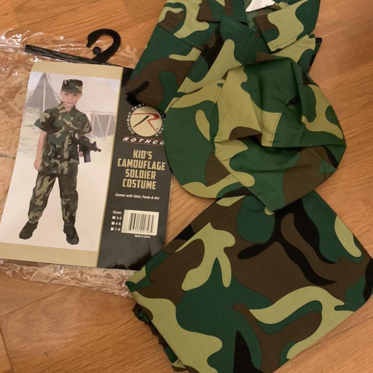 Rothco Kid's Camouflage Soldier Costume