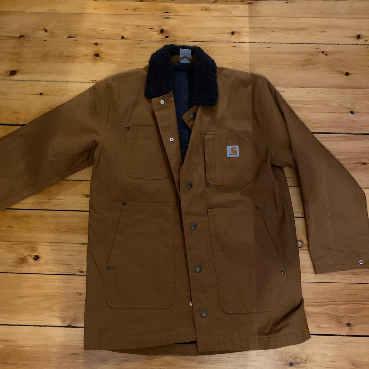 Carhartt Men's Big Tall Full Swing Chore Coat Depop