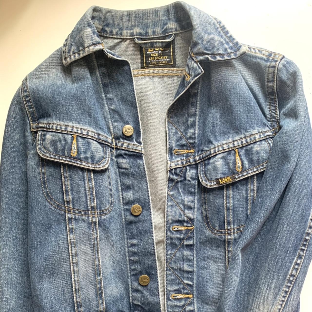 Lee Denim jacket like Levi Authentic vintage... - Depop