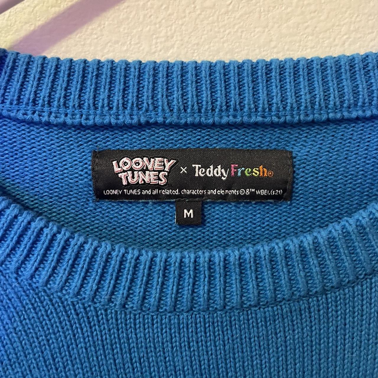 Teddy Fresh Looney Tunes Appliqué Sweater! Unisex... - Depop