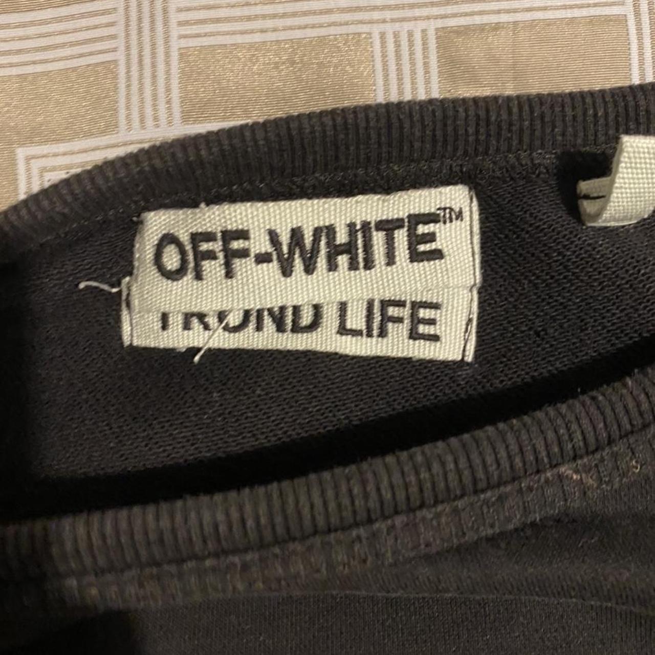 Fake off white outlet sweatshirt