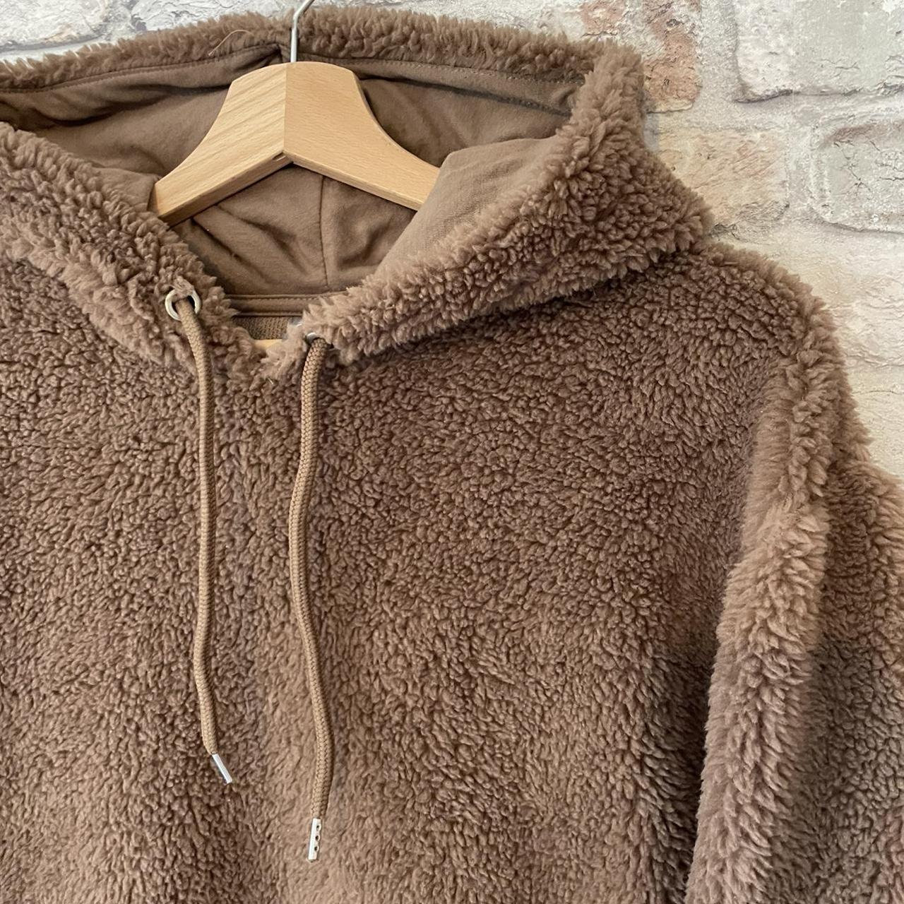 ASOS Men's Brown and Tan Hoodie Depop