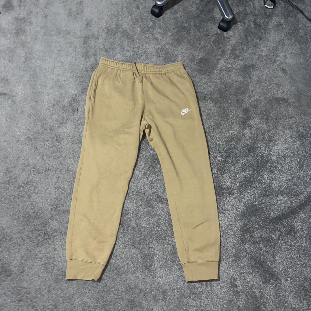 mens brown nike joggers