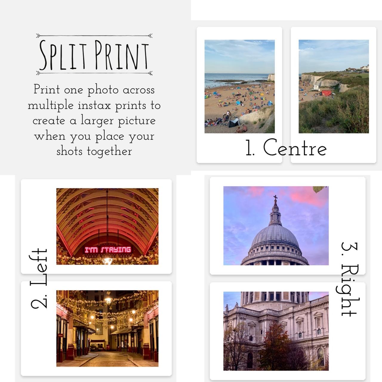  polaroid printing service using instax mini film depop