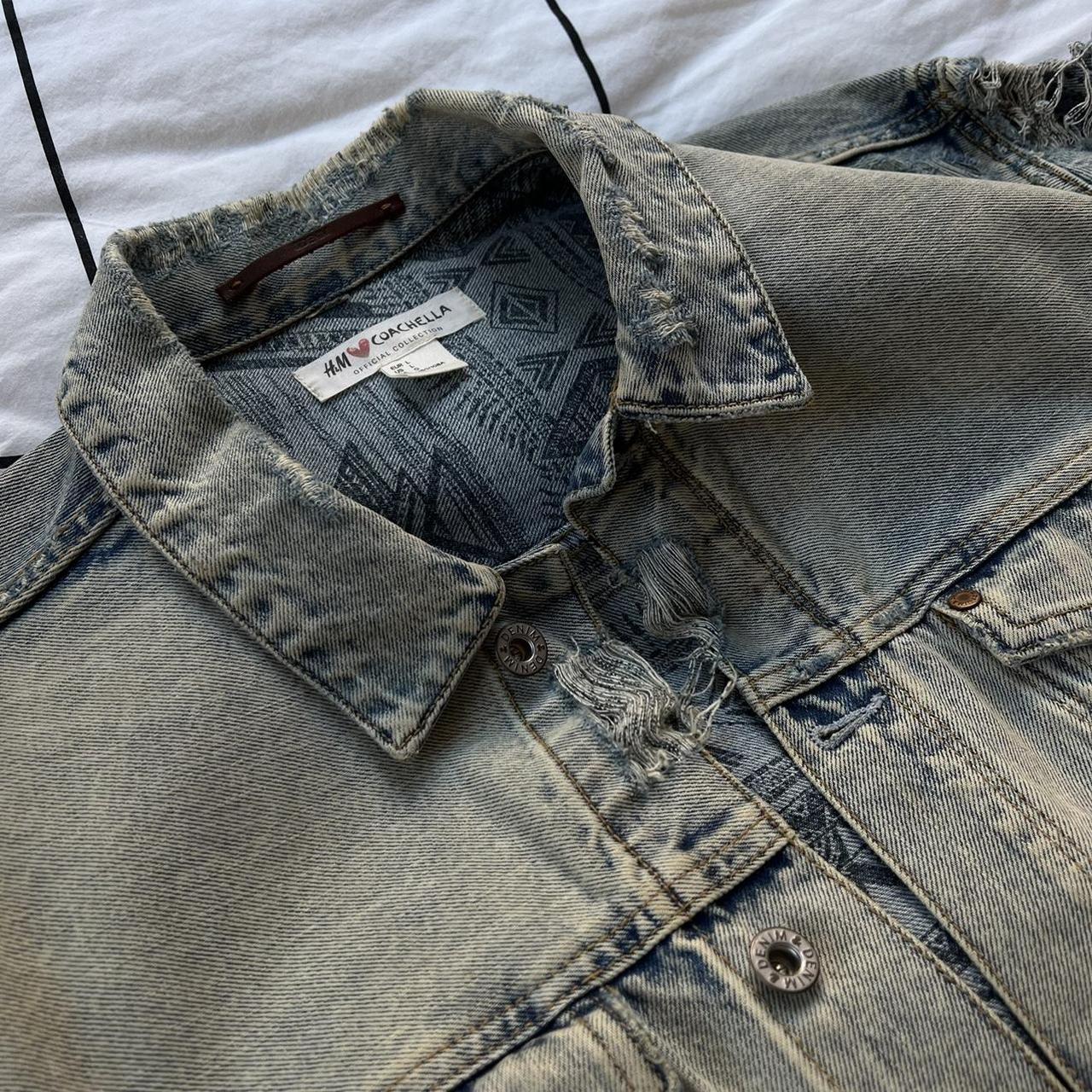 H&m coachella outlet denim jacket