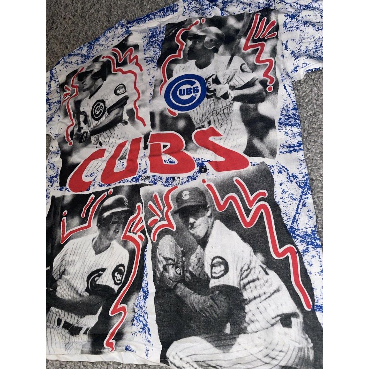 Vintage 90s Chicago Cubs t-shirt Salem brand MLB - Depop