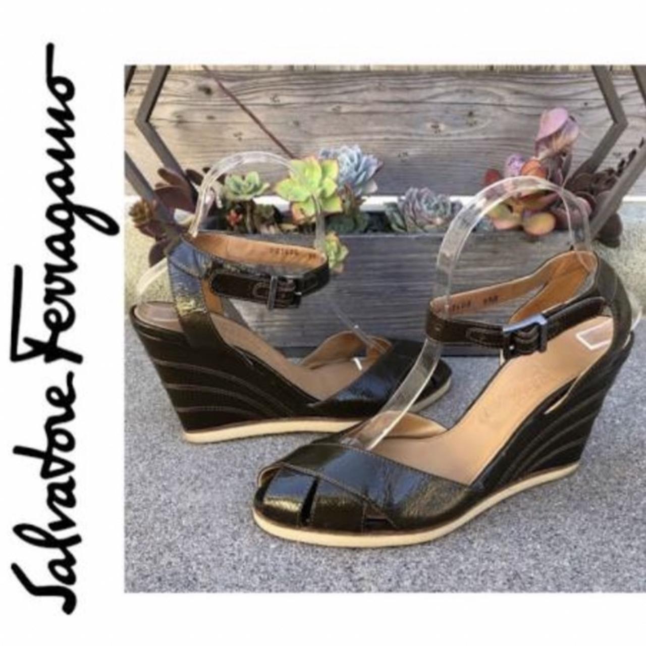 Ferragamo wedge clearance