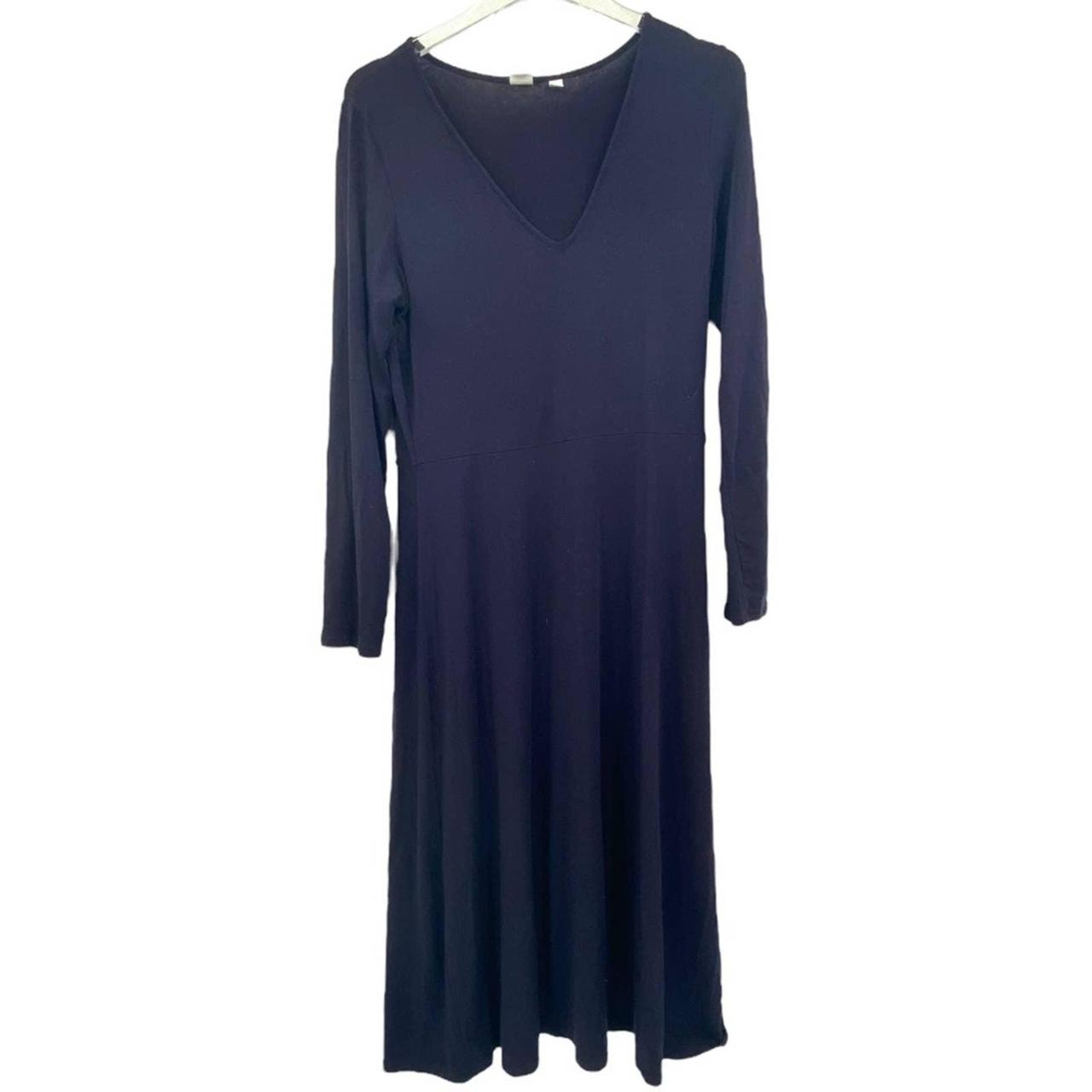 GAP Indigo Soft Comfy Maxi Dress Size M Color is... - Depop