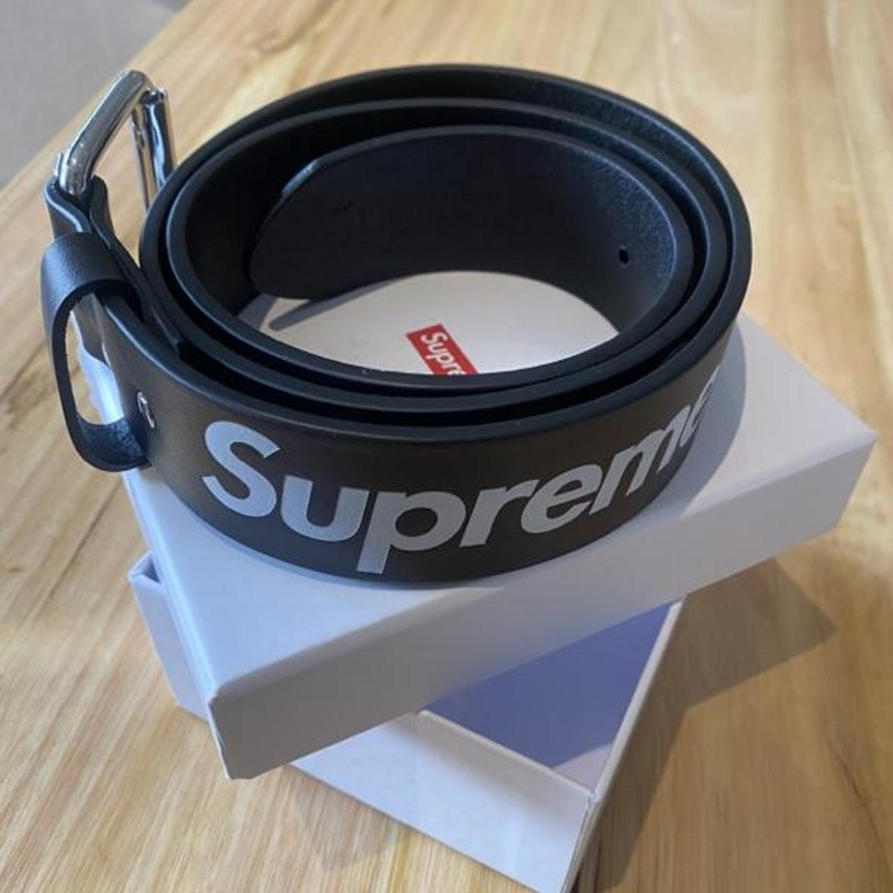 Supreme - Supreme Repeat Leather Belt 