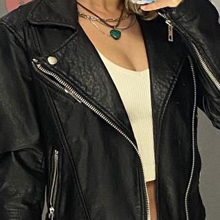 american eagle leather jacket