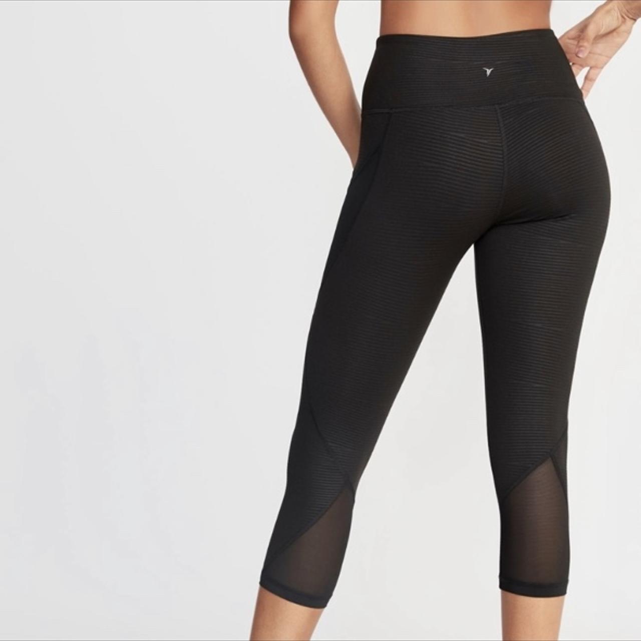 Old Navy Mesh Cropped Active Leggings