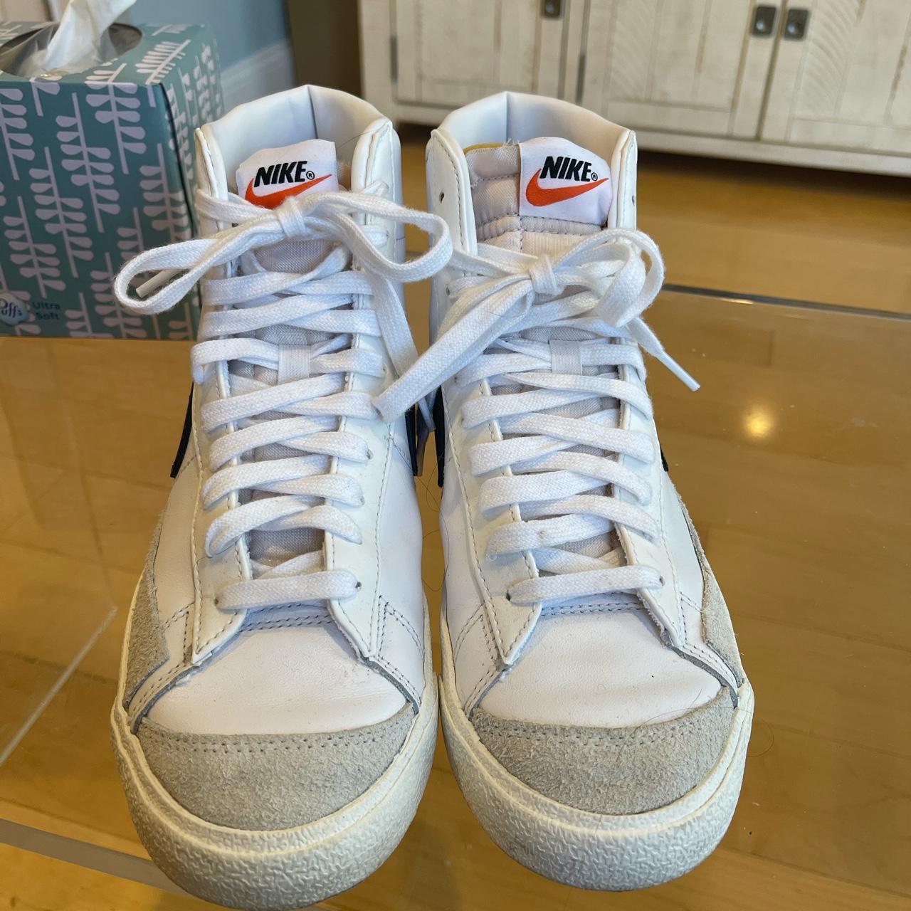 Womens Nike Blazers Size 9.5 Only worn twice Depop