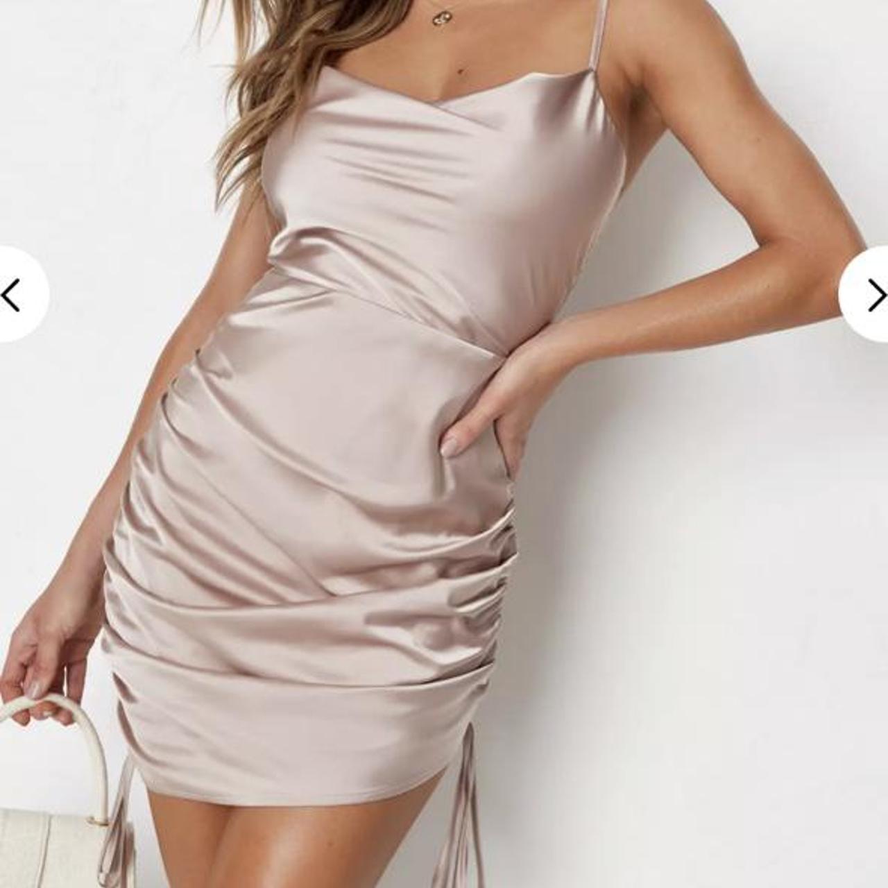 Missguided cowl neck top dress