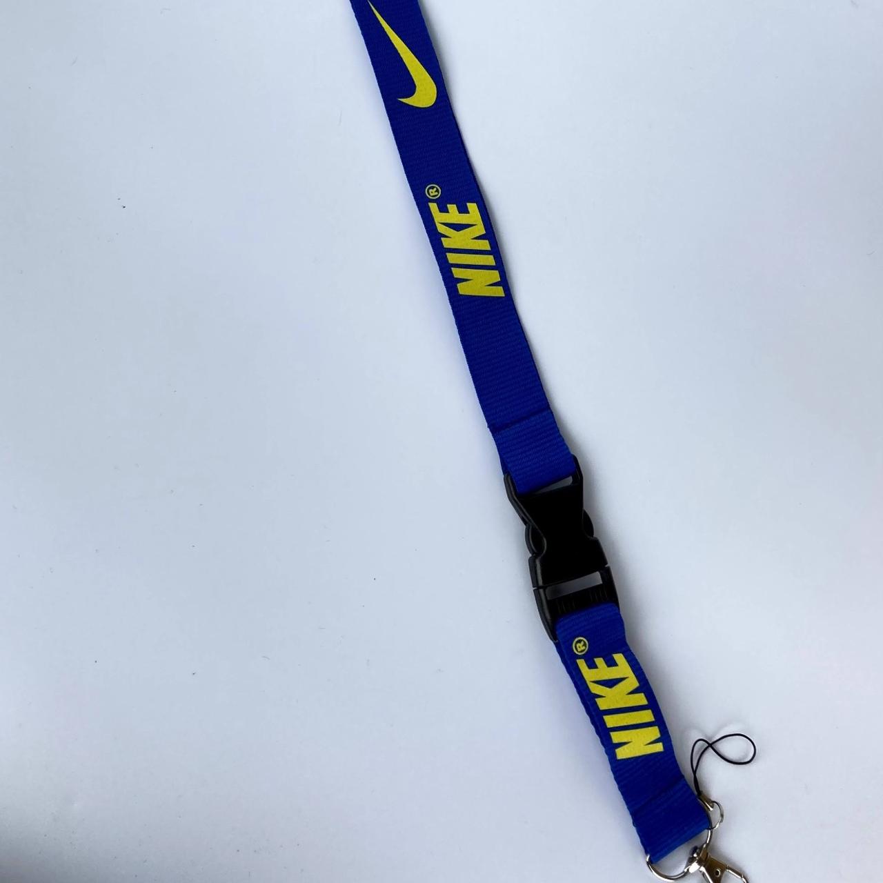 blue nike lanyard