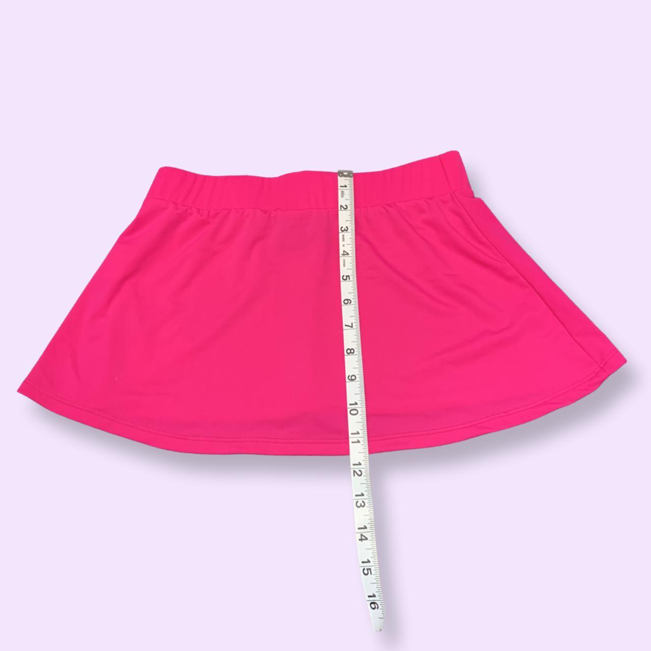 Dolls kill pink Y2k swim skirt coconut girl skirt... Depop