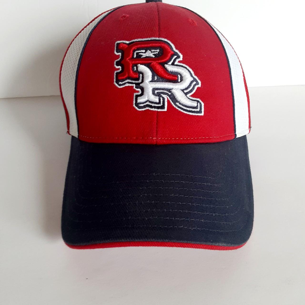 Express Men's Black and Red Hat Depop