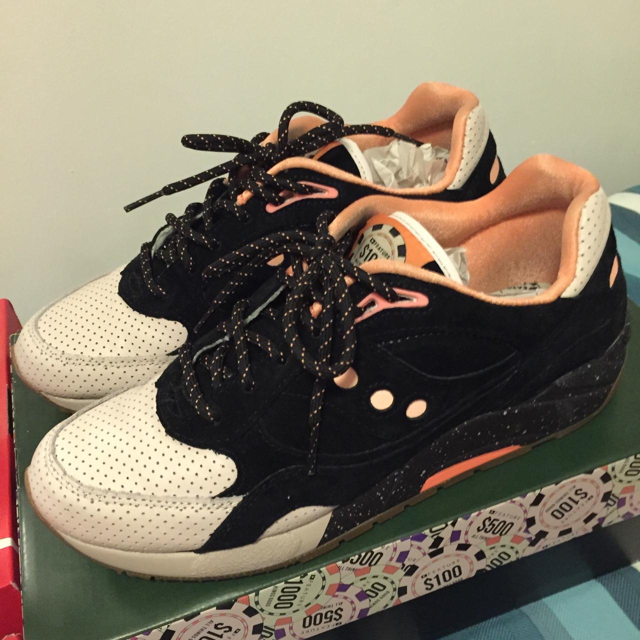 Saucony x Feature G9 shadow 'high roller' Depop