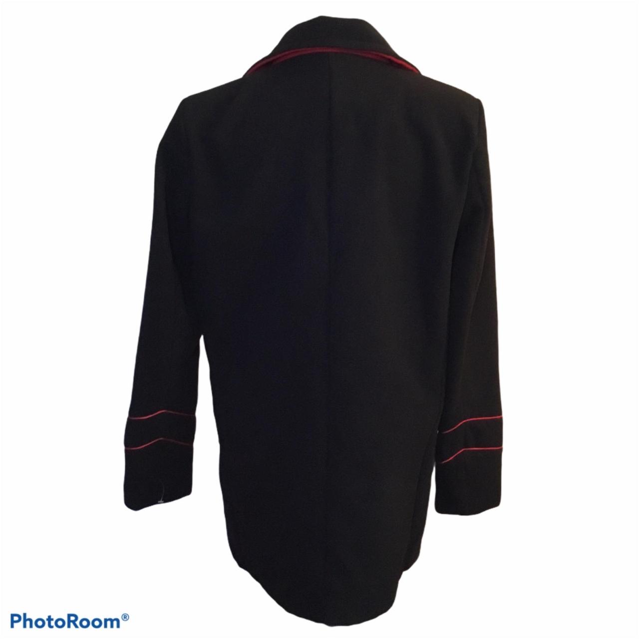 Double Breasted Serena Button Detail Military Coat... Depop