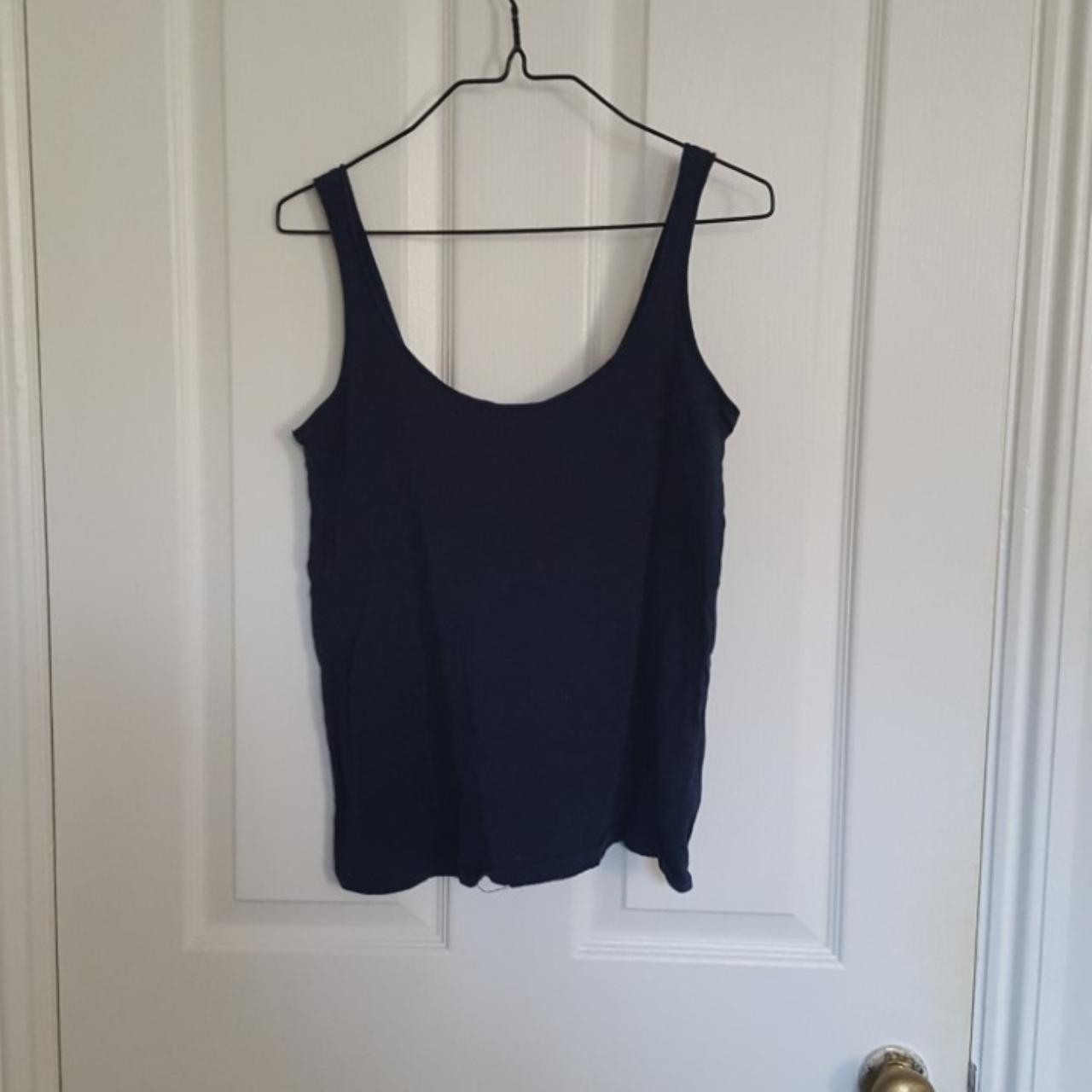 ASOS Design Navy Tank Top Thin material, easy to... - Depop