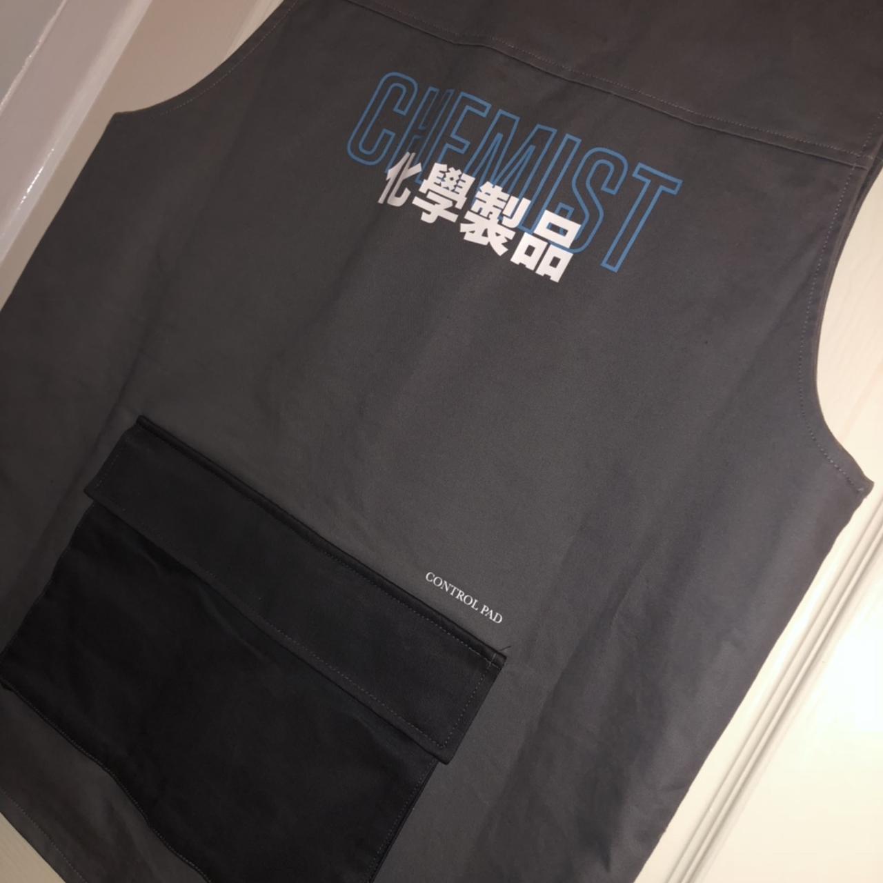 C2H4 grey utility vest bought from ejder paid Depop