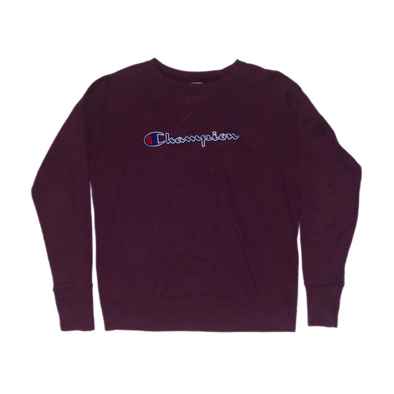 Champion burgundy sweatshirt best sale