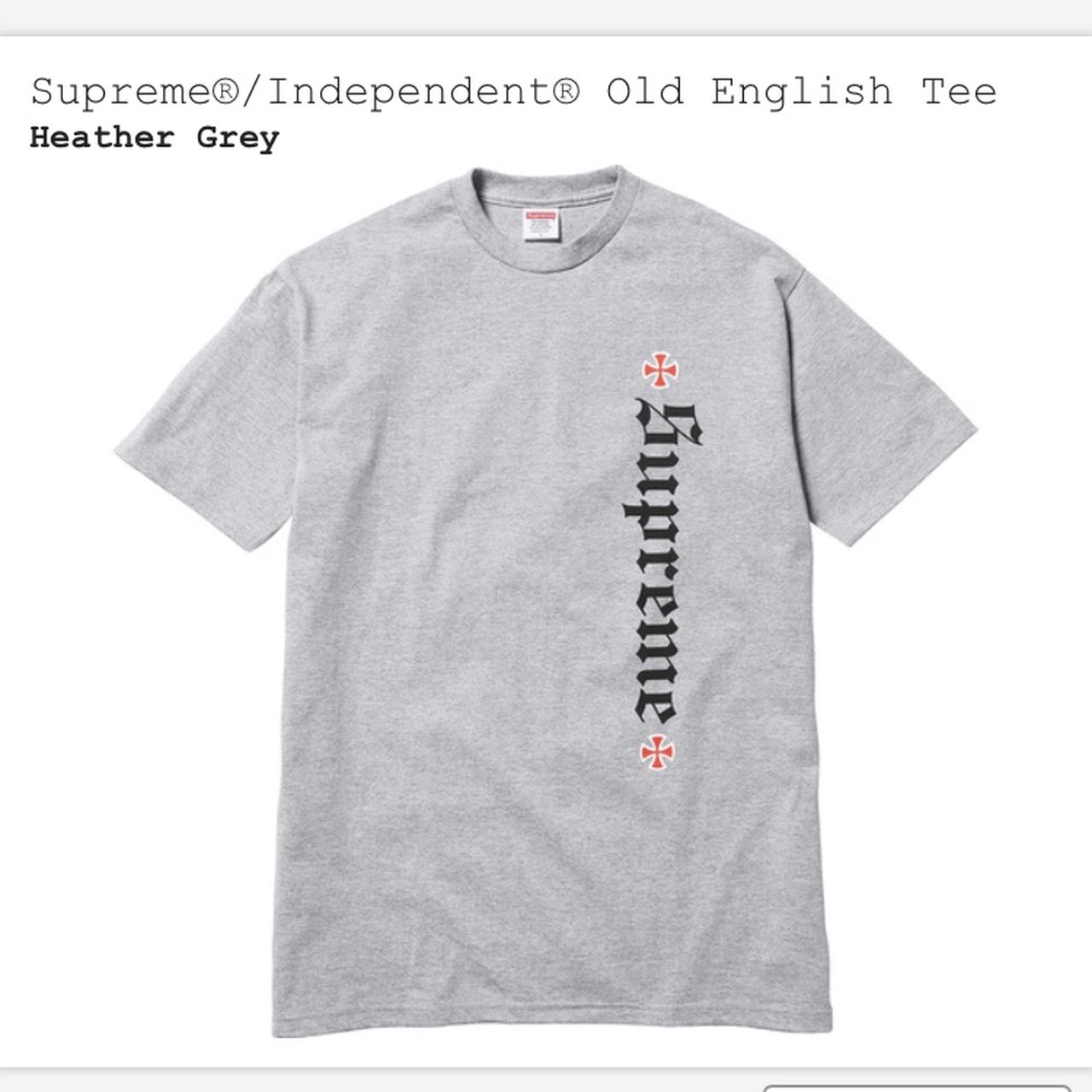 Supreme x Independent tee, new in plastic DM Offers - Depop