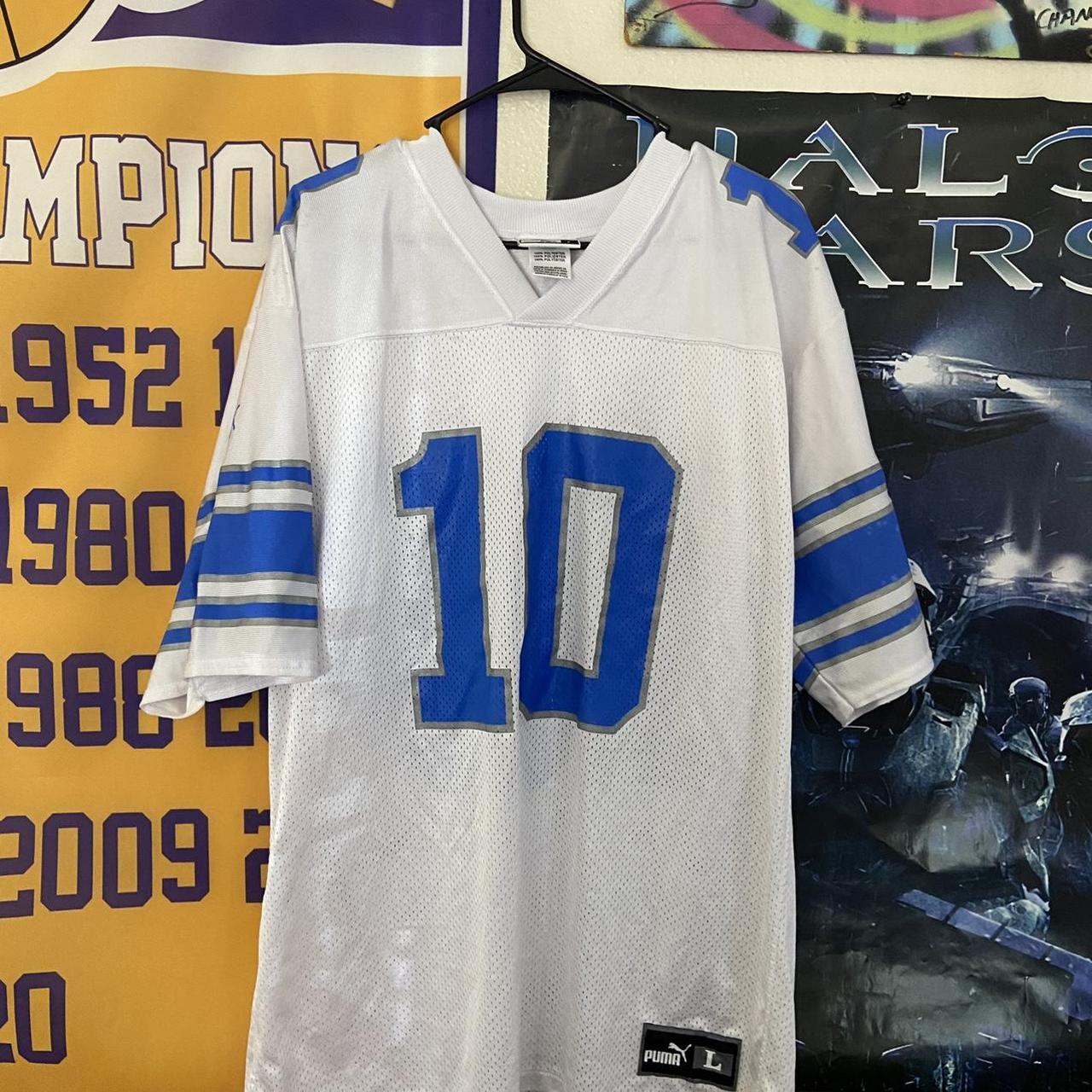 Product Image 1 - NFL Lions jersey
mens size: XL

MESSAGE