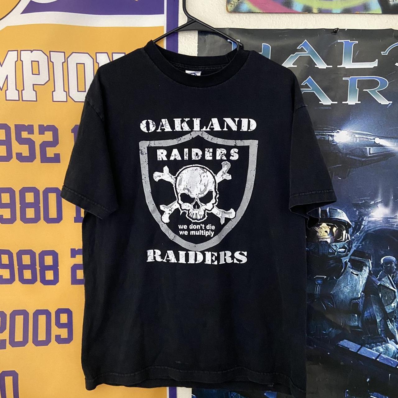 NFL Las Vegas Raiders men's oversized jersey - Depop