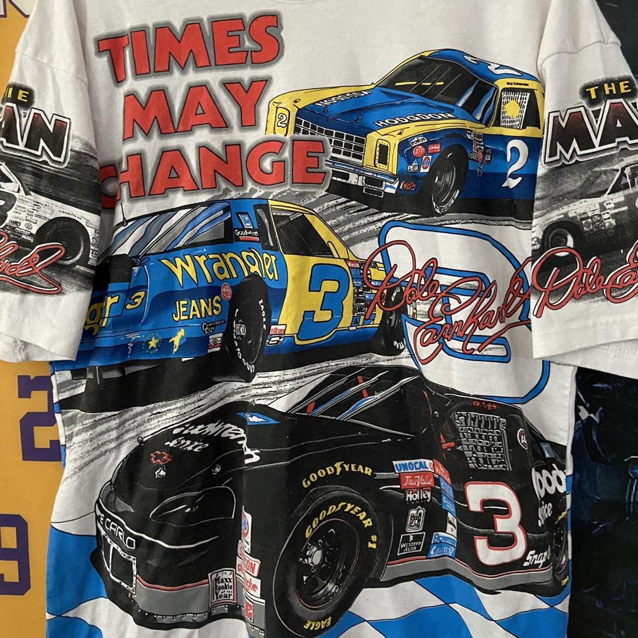 Vintage 1996 Dale Earnhardt NASCAR TIMES MAY CHANGE... - Depop