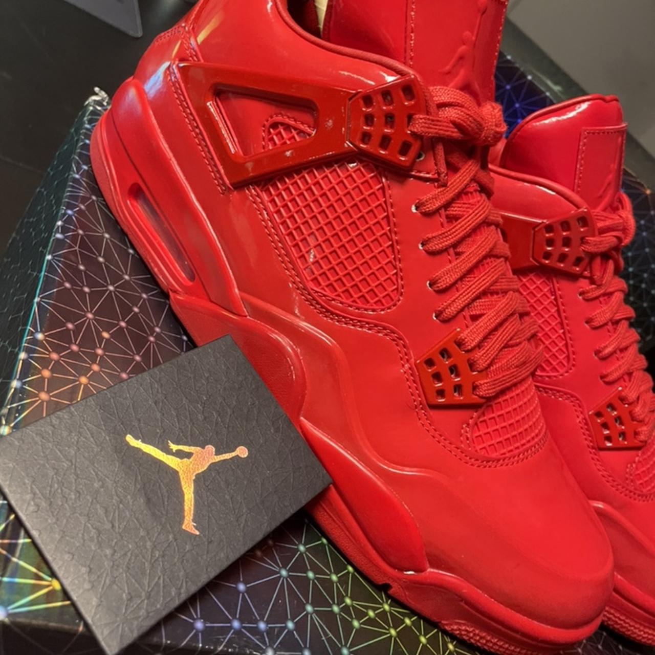 Nike air Jordan 4 Lab all red not supreme not - Depop