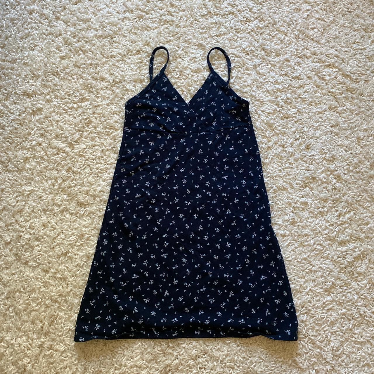 brandy melville floral amara dress only worn once... Depop