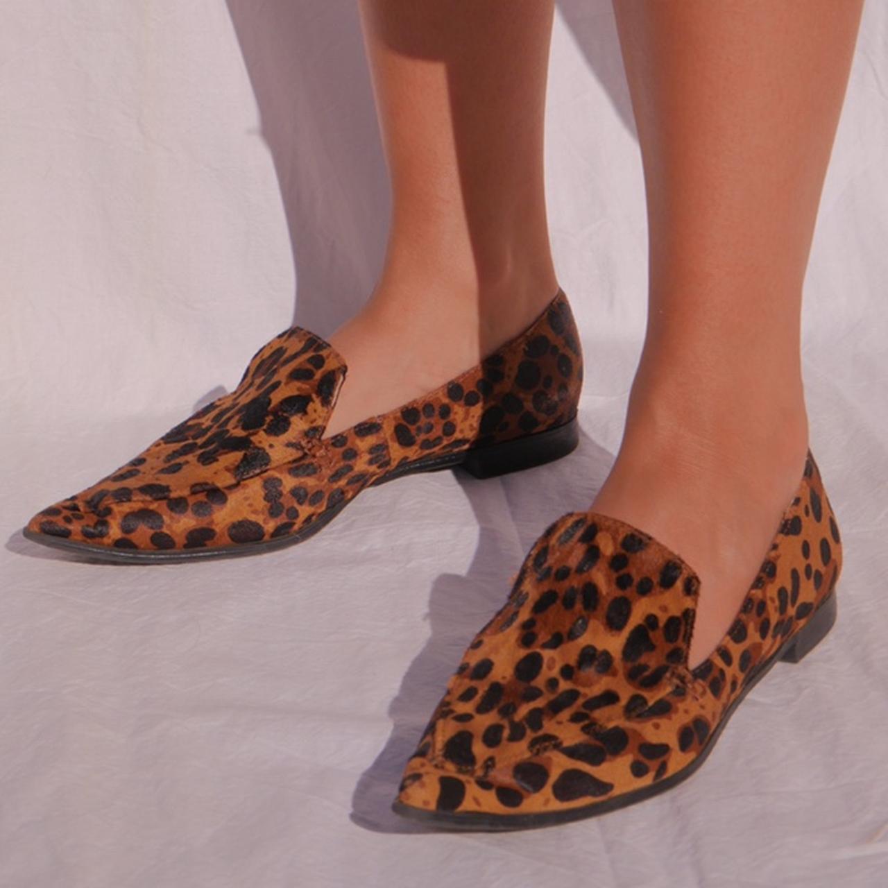 mens animal print loafers