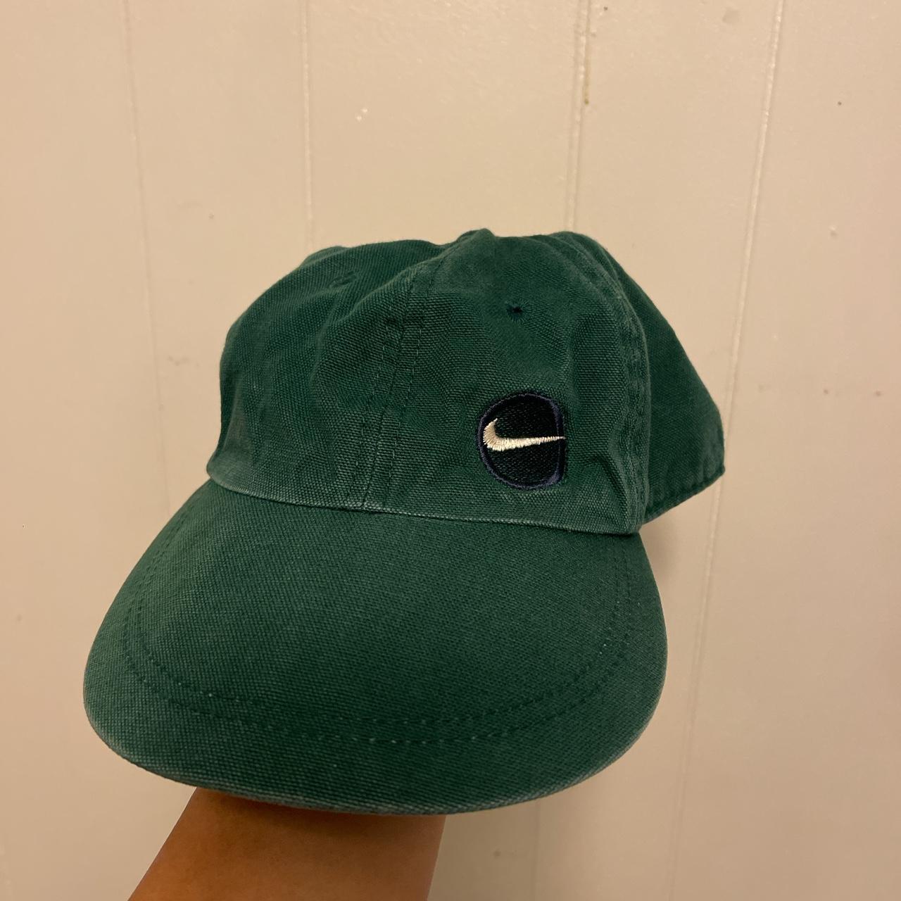 nike hat with leather strap