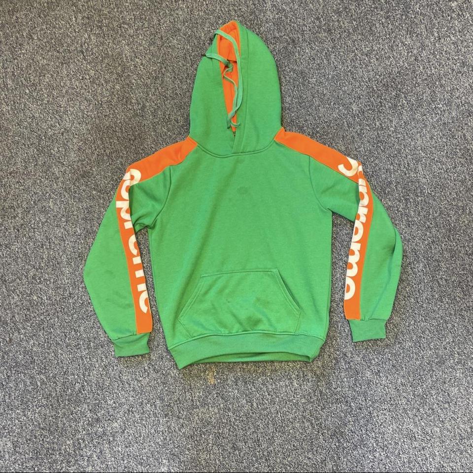 Supreme sideline hot sale hoodie green