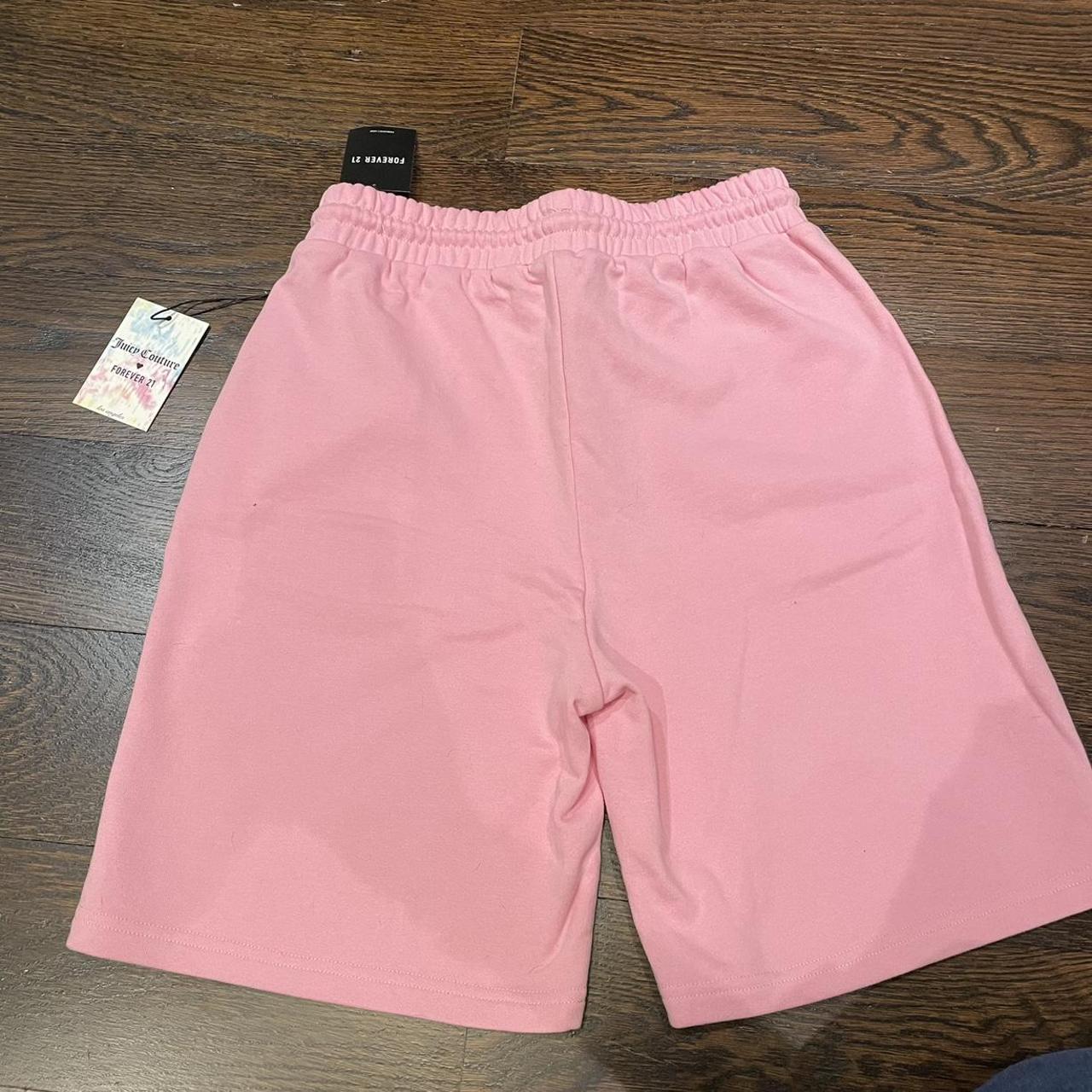 NWT Juicy Couture for Forever 21 Shorts Bubblegum... - Depop